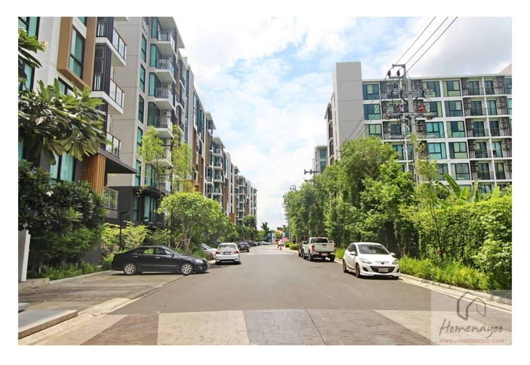 รูป คอนโดอารมณ์บ้านหน้ากว้าง Zelle รัตนาธิเบศร์ (2 นอน ห้องมุม) อาคาร 3 ชั้น 2 เงียบสงบ วิวสวนร่มรื่น เพียง 2.59 ล. ฟรีโอน 100% เจ้าของขายเองค่ะ - รูปที่ 7/8