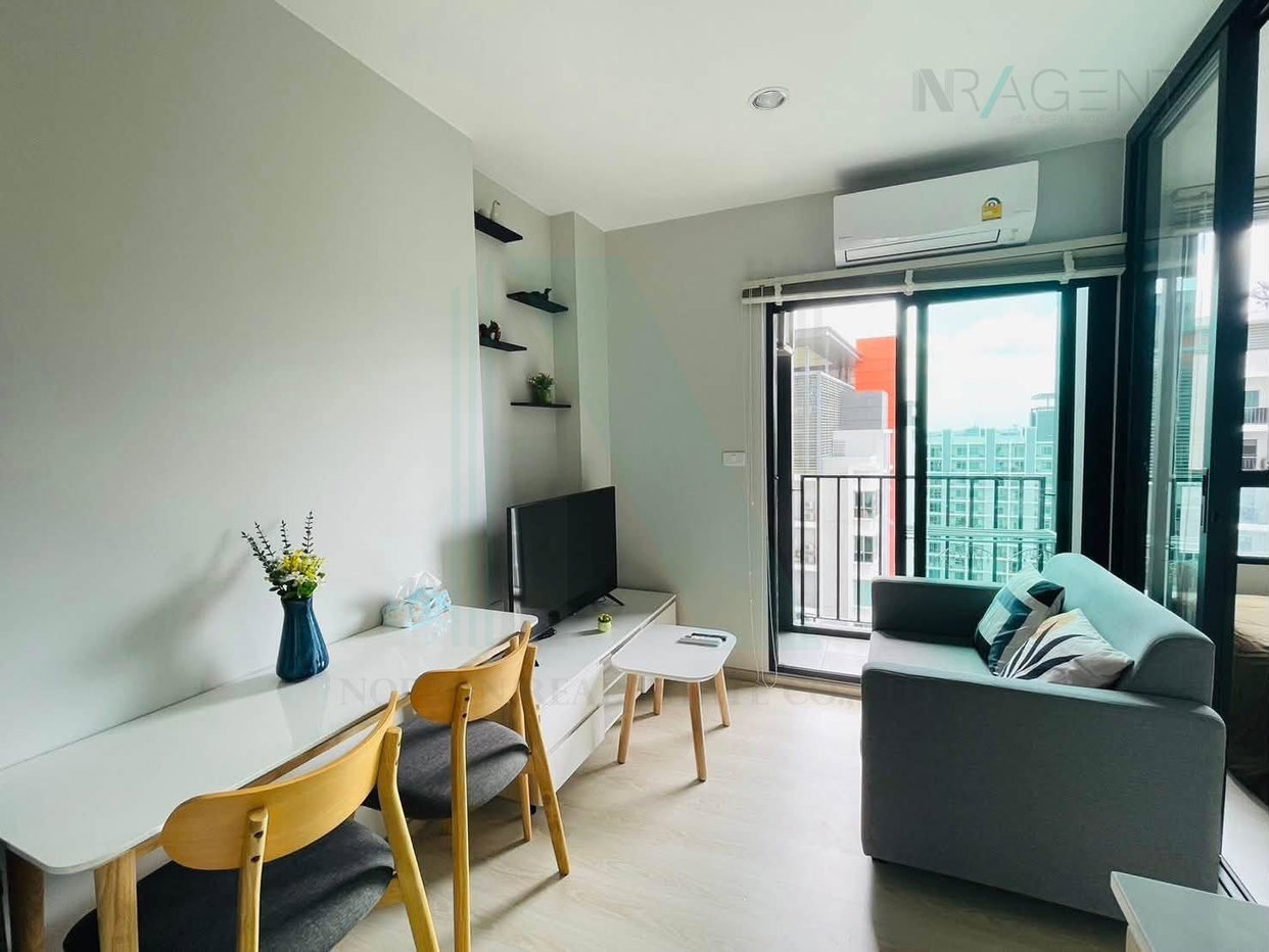 รูป 🚩 ให้เช่าคอนโด นิว โนเบิล ศรีนครินทร์-ลาซาล อาคาร 1 ชั้น 17 1 ห้องนอน ขนาด 22 ตรม ใกล้ MRT ศรีลาซาล - รูปที่ 3/8