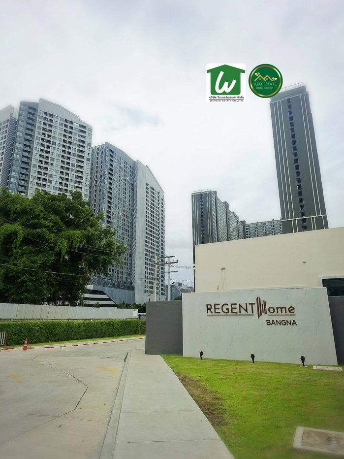 picture For Rent Regent Home Bangna Studio Room High Floor Building A near BTS Bangna - 20/20