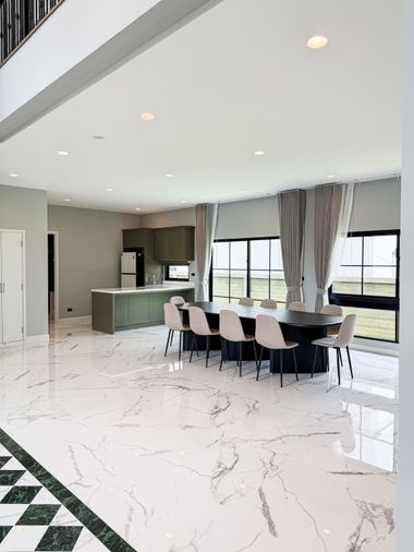 5-bed house for rent, 383 sqm, 90.4 sq wah, Setthasiri DonMueang