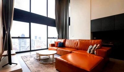คอนโดให้เช่า : LTHC16022 - Duplex Condo for Rent Silom | The Lofts Silom | Near BTS Surasak | 95K/Month | คอนโดดูเพล็กซ์ให้เช่า เดอะ ลอฟท์ สีลม