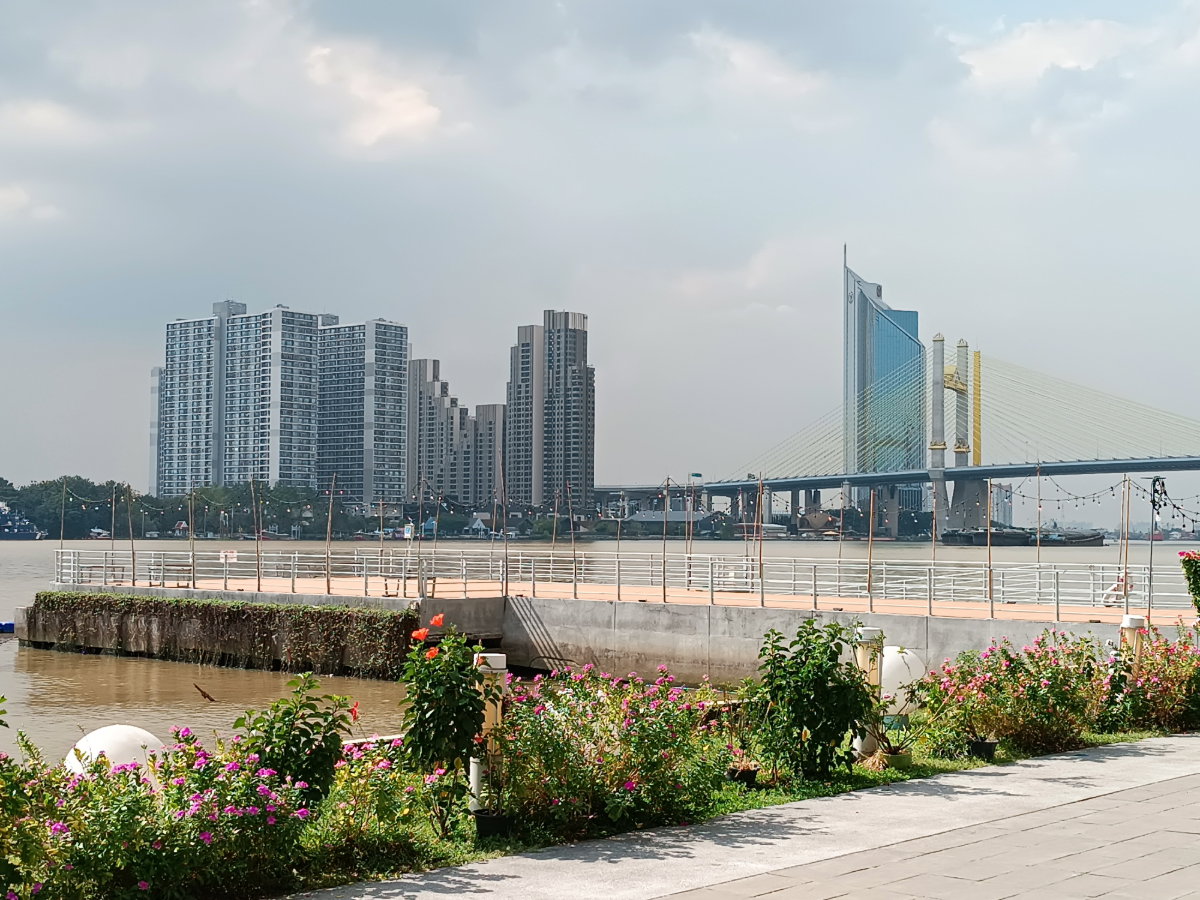 picture For rent: Lumpini Park Riverside Rama 3, Building C, 14th floor, river view. - 15/16