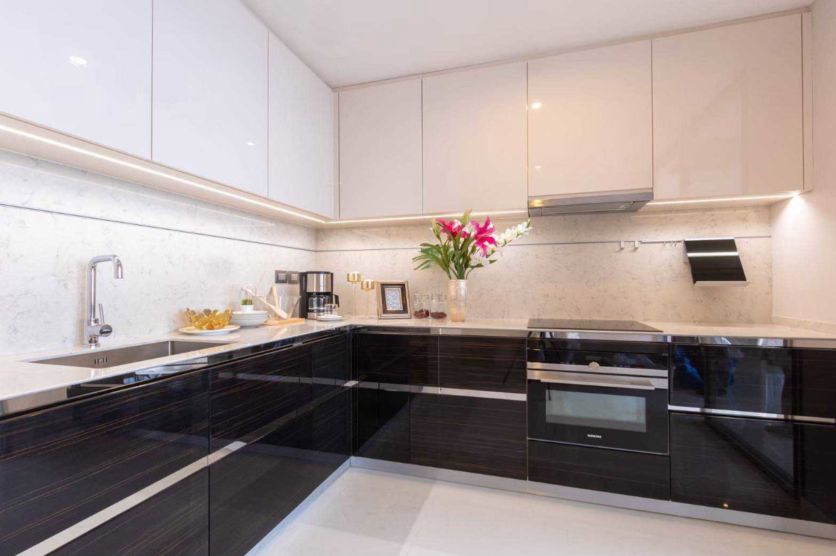 รูป LTHC16028 - Duplex Condo for Rent Sathorn | The Bangkok Sathorn | 122 sq.m. | 2 Bed 2 Bath | BTS Surasak | 150K | คอนโดดูเพล็กซ์ให้เช่า สาทร - รูปที่ 7/10