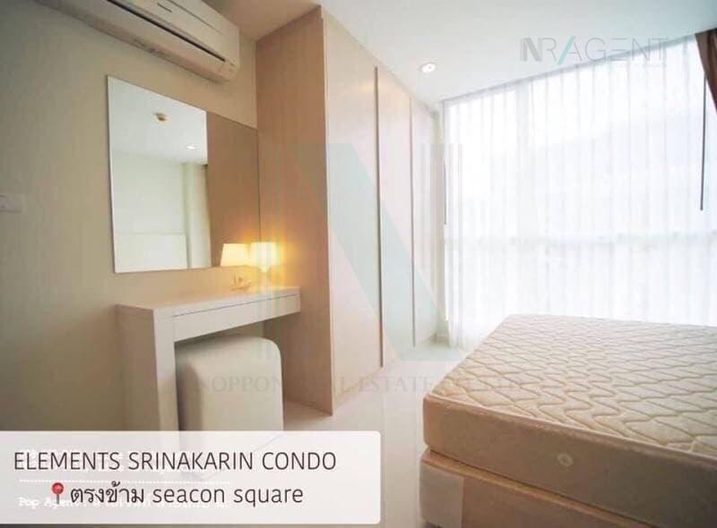 picture 🎉 For Rent Condo ELEMENTS SRINAKARIN Building 4, Floor 6,1 bed room, Room size 37.00 sqm - 2/8