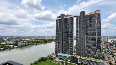 🌊✨ For rent The Politan Rive (The Politan Rive) 34th floor, beautiful high view ✨