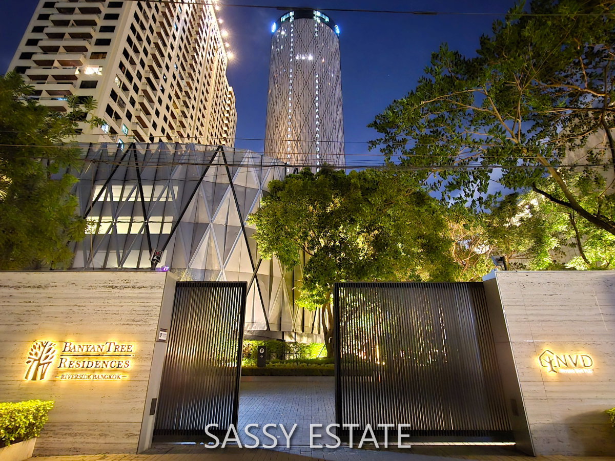 picture For sale, Banyan Tree Residences Riverside, size 85 sqm. 1 Bedroom, 2 Bathrooms, river view, high floor. - 12/12