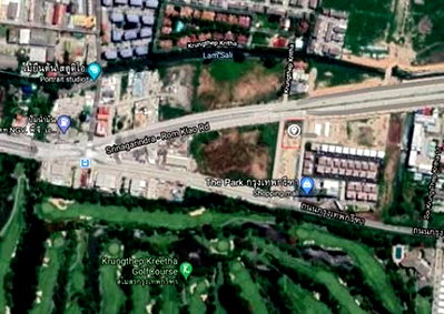 Land for rent Tawanna : Land for rent in a prime location, Bangkok Kreetha Soi 9, measuring 1 rai 2 ngan 21 square wa. Suitable for business purposes.