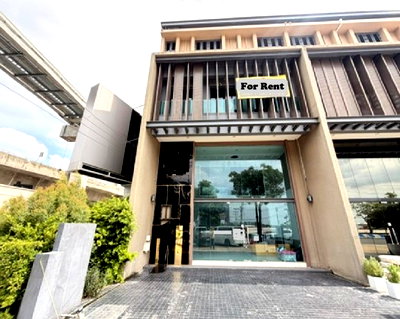 เช่าโฮมออฟฟิศ เซฟวัน โก ศรีสมาน : ให้เช่าอาคาร / Home Office 3.5 ชั้น โครงการ The Plant Citi Chaengwattana หลังมุม อาคารริมถนน ป๊อปปูล่า / ติด รถไฟฟ้า สถานี ทะเลสาบเมืองทองธานี เดินได้