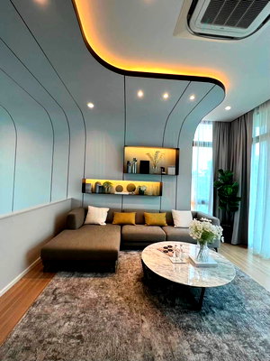 Townhouses for rent Bangkok : 📌 For Rent 3-story Townhouse NIRVANA DEFINE SRINAKARIN - RAMA 9 3 bedroom 4 bathroom