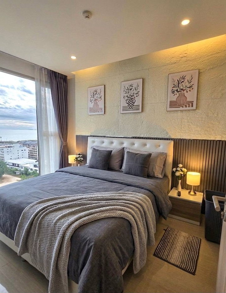 picture Condo for Rent in Jomtien, 300 m from Dongtan Beach – High Floor with Full Sea View - 1/11