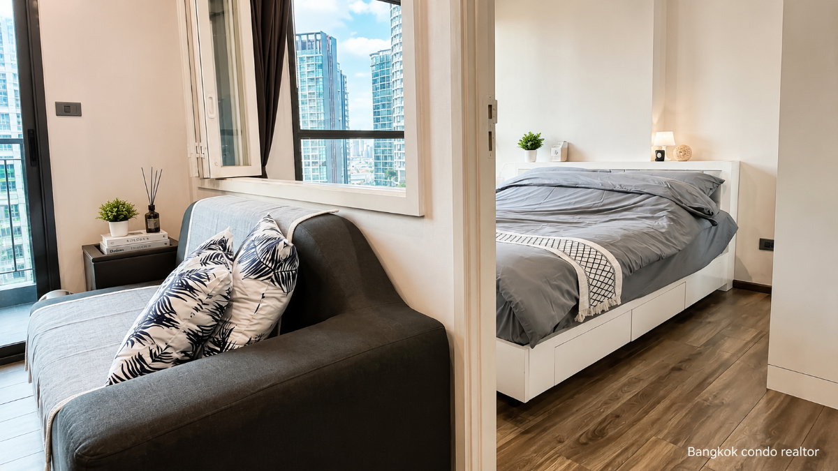 รูป 🔥 คอนโดให้เช่า Wyne Sukhumvit | BTS พระโขนง | 1 ห้องนอน | Fully Furnished | ฟรี WiFi | พร้อมเข้าอยู่ | A03058 | Line: @rent2022 - รูปที่ 3/8