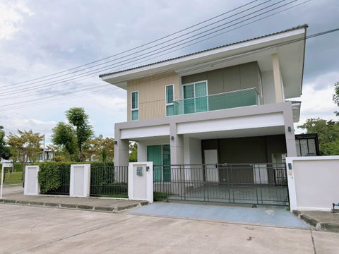 ให้เช่า บ้านในโครงการ บีลีฟ – สันกำแพง บ้านสวย หลังมุม ในโครงการคุณภาพ (ID:632HR)