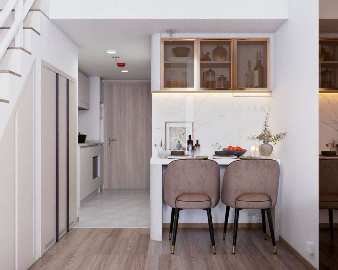 รูป 🔥 Culture Chula ห้อง Duplex 1 ห้องนอน ชั้น 20 ใจกลางจุฬาฯ ใกล้ MRT สามย่าน เพียง 35,000 บาท/เดือน พร้อมเข้าอยู่! 🏙️✨ - รูปที่ 7/7