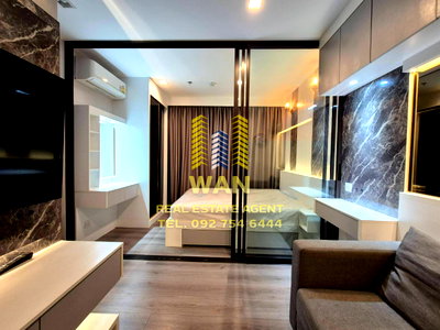 คอนโดให้เช่า : ให้เช่า คอนโด politan aqua ชั้น 11 ขนาด 25 ตร.ม.วิวสวน แม่น้ำ ตกแต่งสวย เฟอร์ครบ พร้อมอยู่  
