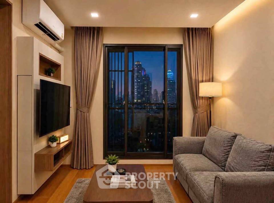 picture 200m From BTS Saint Louis: 25th-Floor 1-BR At The Address Sathorn (ID 3161037) - 1/9