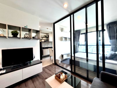 ขายคอนโด : ขาย The Base Park East สุขุมวิท 77 ห้องสภาพดี แต่งสวยครบ 26.24 ตร.ม. ชั้น 21  ใกล้ BTS พระโขนงและอ่อนนุช
