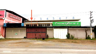 อาคารพาณิชย์ แพร่ : อาคารพาณิชย์ 48.9 ตร.วา สูงเม่น แพร่ 4.7M