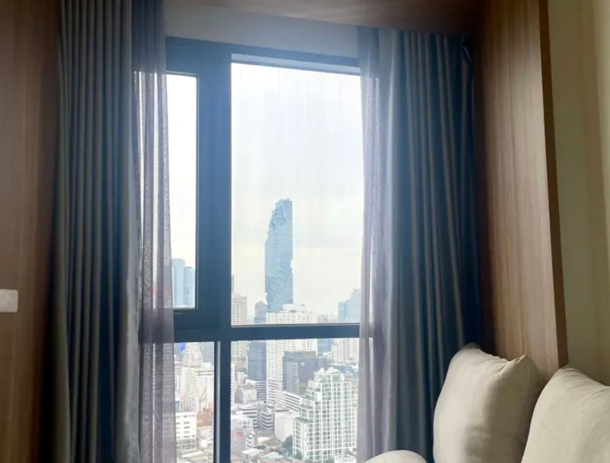 รูป เช่าคอนโด Triple Y Residence Samyan 1 ห้องนอน ขนาด 35 ตร.ม. ชั้น 36 ใกล้ MRT สามย่าน 300 ม. - รูปที่ 7/12