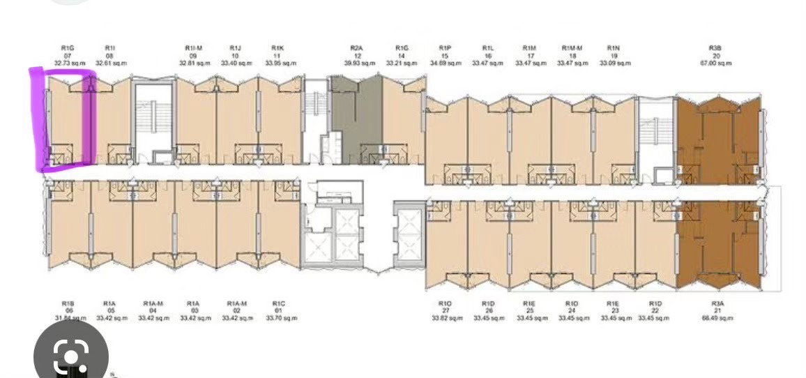 รูป 🔥ปล่อยเช่าคอนโด🔥 Triple Y Residence สามย่าน ✨ชั้น 24 ห้องริมสุด สตูดิโอ 33 ตร.ม. เฟอร์นิเจอร์ครบพร้อมอยู่ ติด MRT และสามย่านมิตรทาวน์ - รูปที่ 6/13