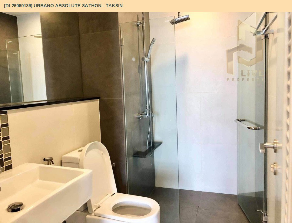 รูป DL26080139 ให้เช่าคอนโด เออบาโน่ แอบโซลูท สาทร - ตากสิน (Urbano Absolute Sathon - Taksin) ใกล้ BTS กรุงธนบุรี พร้อมเข้าอยู่ โทรด่วน 0638692663 LineID @952jdxxk - รูปที่ 6/6