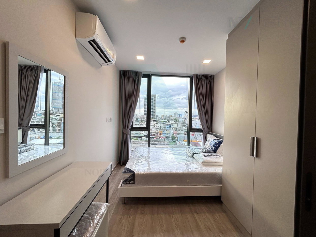 picture 🔺 For Rent Condo THE NEST CHULA-SAMYAN Building 1, Floor 8,1 bed room, Room size 28 sqm - 1/8