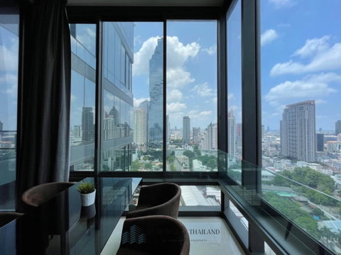 For Rent | Ashton Silom📍 Luxury residence in the heart of Silom, facing King Power Mahanakhon