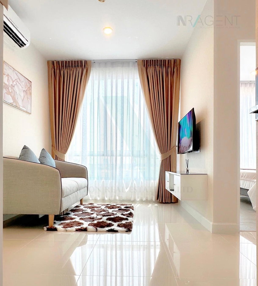 รูป 🎊 ให้เช่าคอนโด เดอะ สกาย สุขุมวิท อาคาร C ชั้น 10 1 ห้องนอน ขนาด 30 ตรม ใกล้ โรงเรียนนานาชาติ เบิร์คลีย์ บางนา - รูปที่ 1/8