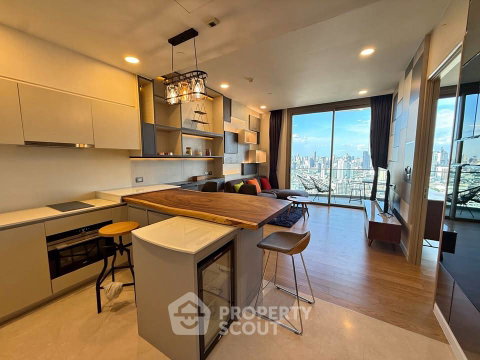 35th-Floor 1-BR Magnolias Waterfront Residences BTS Saphan Taksin (ID 3159615)