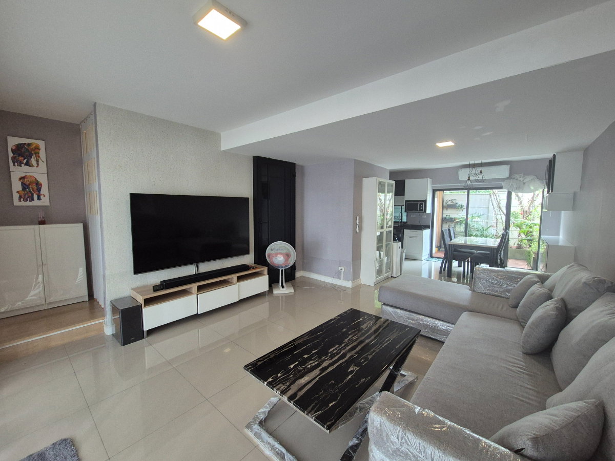 picture towhouse for rent full furniture Rama2 soi28 - 1/14