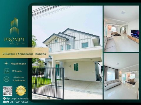 UV01949 - Villaggio 3 Srinakarin - Bangna : MegaBangna
