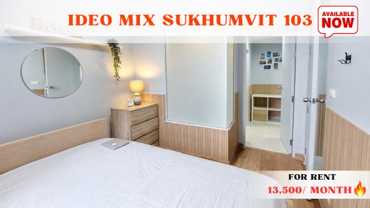 รูปภาพ Best Value🔥For Rent📍Ideo Mix Sukhumvit 103 (Line: @rent2022) | Prime Sukhumvit Location ✨ Ready to move in! 🔖 A07793