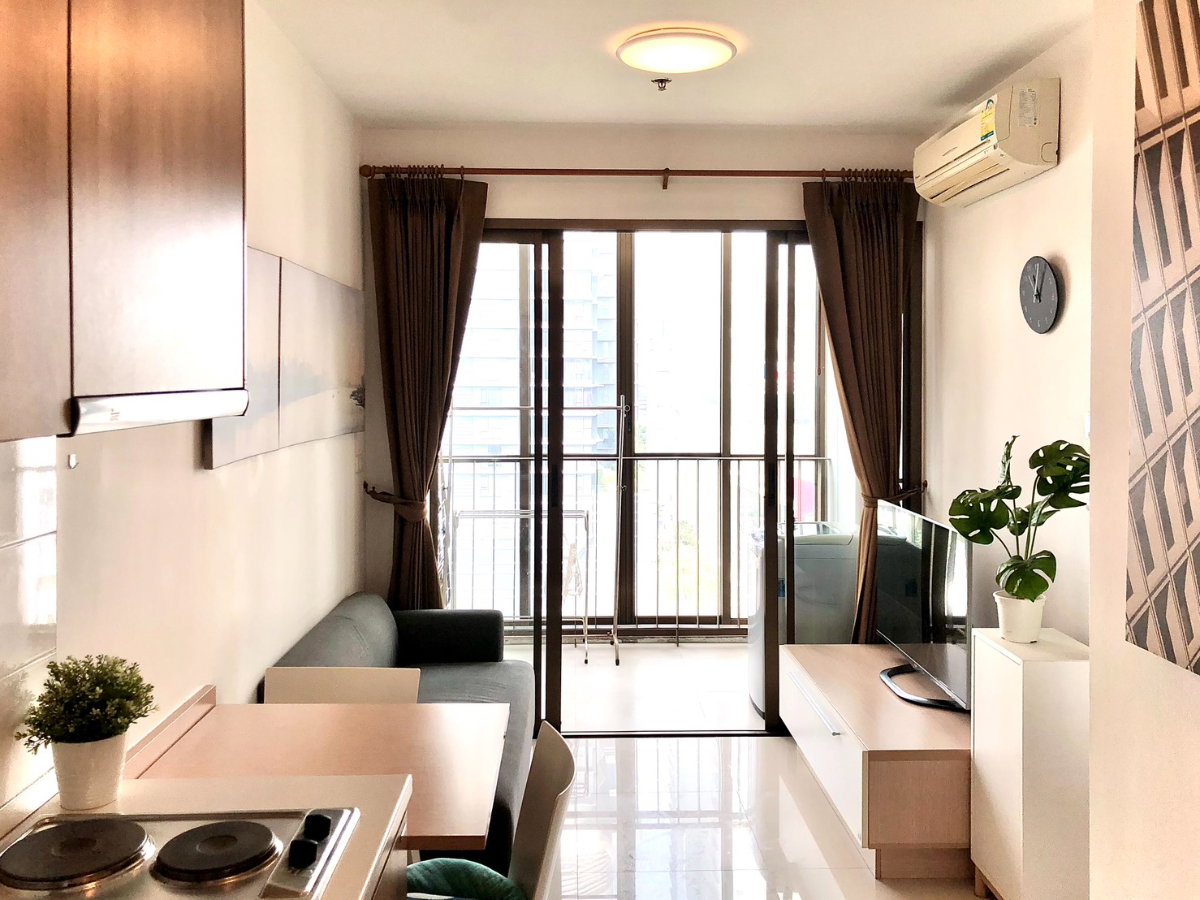 รูป คอนโดติดBTS Udomsuk ไม่ต้องเหนื่อยเดิน ราคาดี ห้องสวนน่าอยู่มากๆ - รูปที่ 1/4