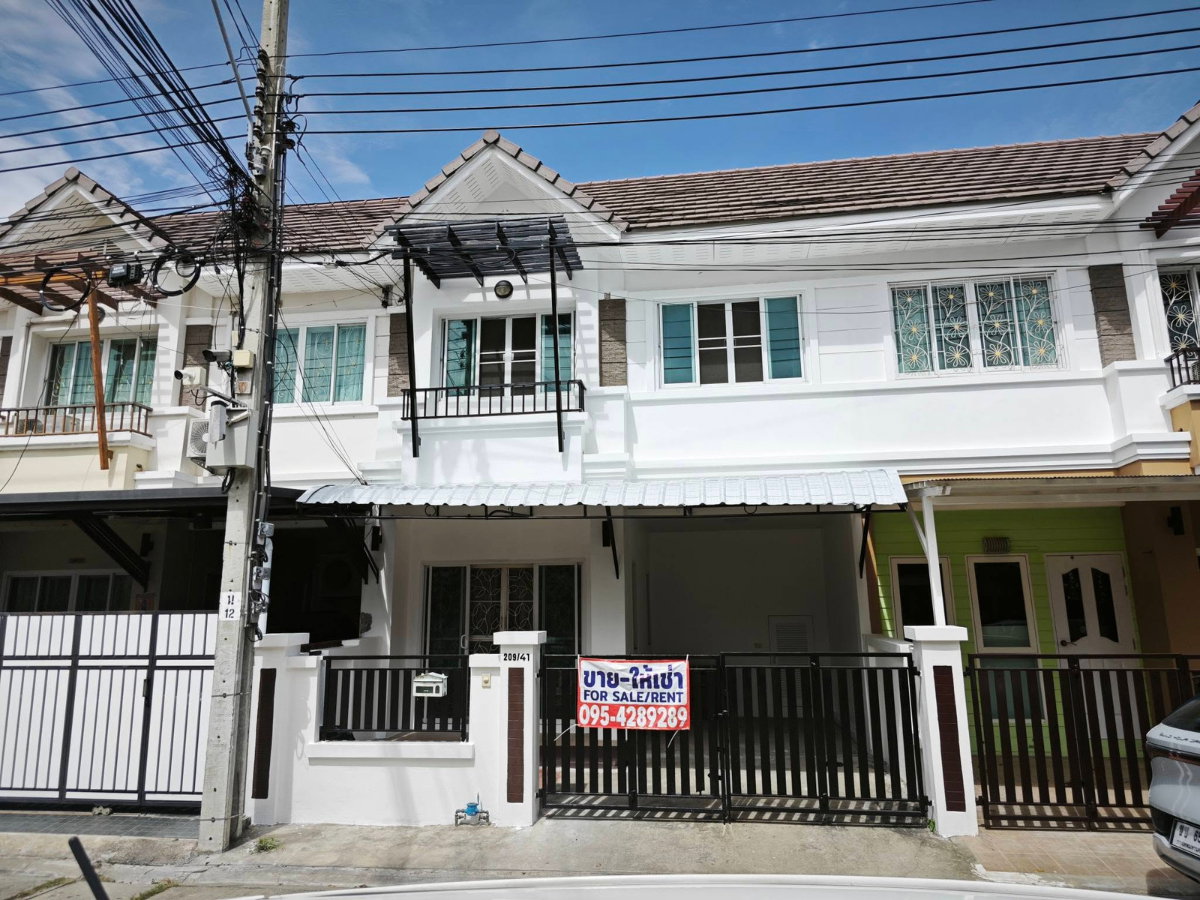 รูป P0825/[ขาย] ทาวน์โฮม 2 ชั้น หมู่บ้านเปี่ยมสุข 4 ปากเกร็ด (Piamsuk 4 Pakkred) - รูปที่ 1/12