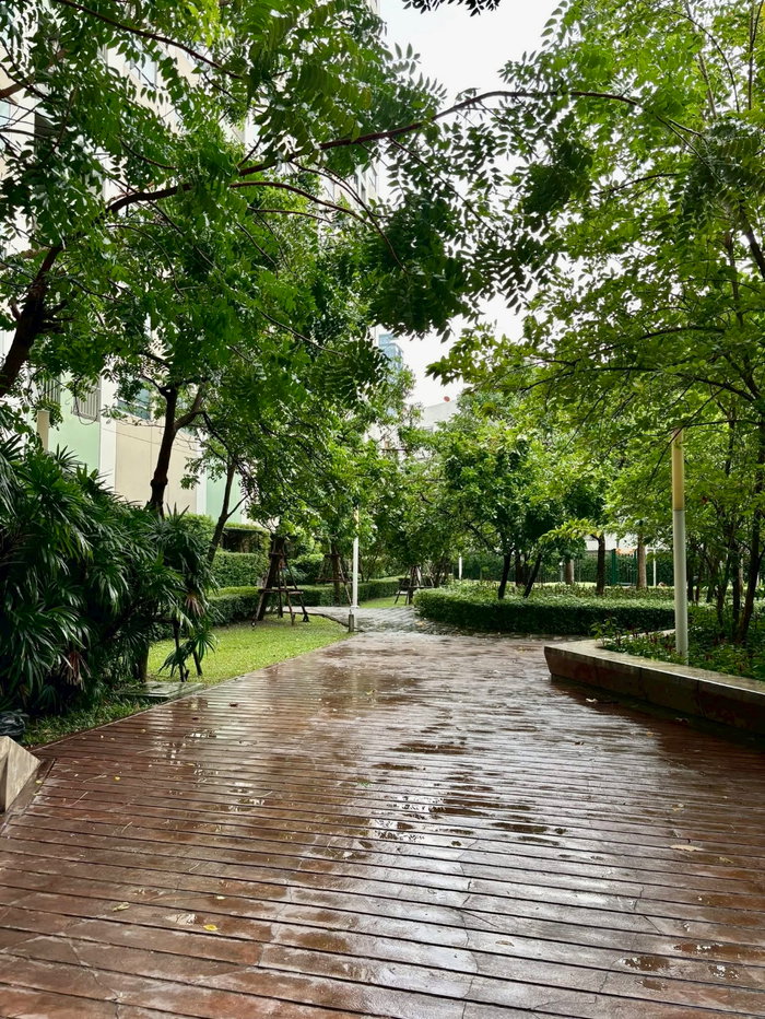 รูป ขายคอนโด Lumpini Park Rama 9–Ratchada ห้องริม ชั้นสูง วิวสวน แต่งครบ พร้อมเข้าอยู่ ใกล้ MRT พระราม 9 และ New CBD - รูปที่ 19/22