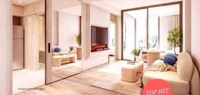 ขายคอนโด : 🔥 ขายดาวน์ เจ้าของขายเอง | Reference Ekkamai | 1BR+ ห้องมุม 47 ตรม. ชั้น 5
