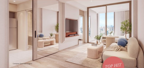 🔥 ขายดาวน์ เจ้าของขายเอง | Reference Ekkamai | 1BR+ ห้องมุม 47 ตรม. ชั้น 5