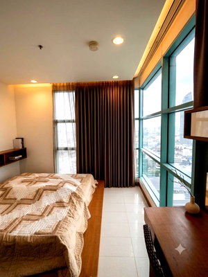 Condos for sale : Chatrium Riverside Condomimium (FOR SALE) 1 bed 1 bath 62.52 sq.m Fl.27  10 MB Bee 064-146-6445 (R571122)