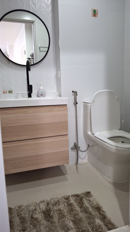 รูป คอนโดบ้านประชานิเวศน์ ห้องมุม 61.05 ตรม. โปร่ง กว้าง อยู่สบาย ใกล้รถไฟฟ้าสถานีวัดเสมียนนารี ตลาดบองมาเช่ ทางด่วน - รูปที่ 13/16