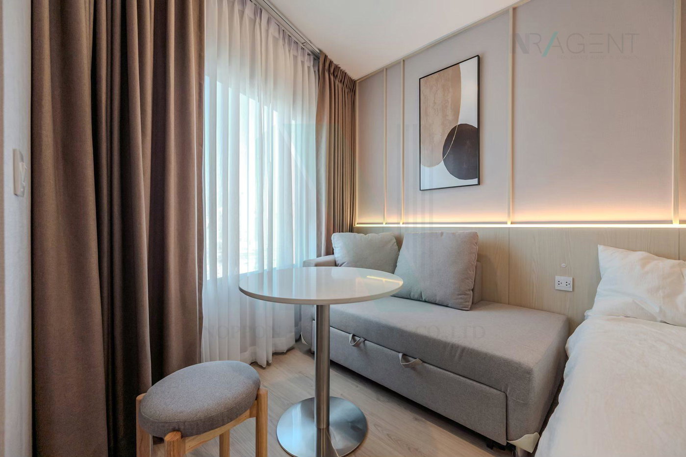 picture 🔺 For Rent Condo LIFE RAMA 4-ASOKE Building 1, Floor 17,Studio, Room size 27 sqm - 6/8