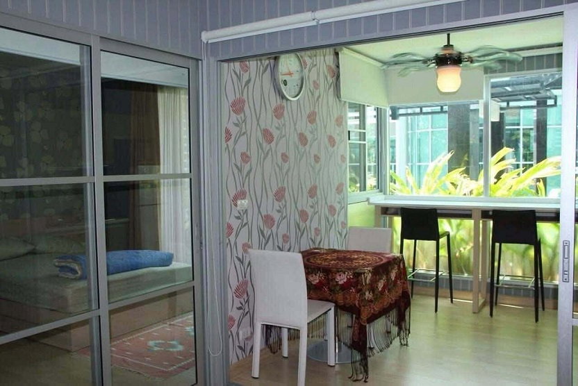 รูป ให้เช่า คอนโด Rhythm Ratchada แบบ 1 ห้องนอน ชั้น 5 วิวสวนและสระ ห้องสวยตกแต่งครบ ลดพิเศษภายในเดือนนี้ เพียง 19,950 บาท เท่านั้น - รูปที่ 3/12