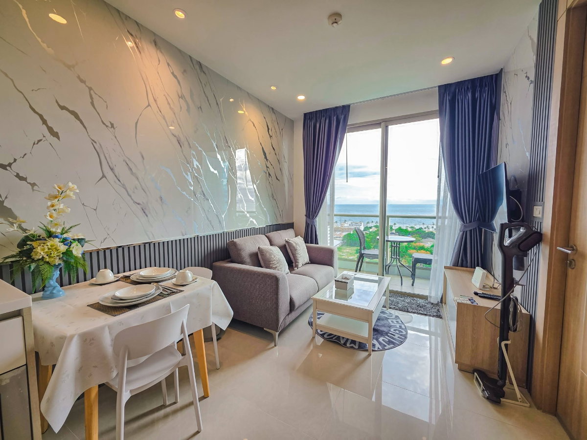 picture Condo for Rent in Jomtien, 300 m from Dongtan Beach – High Floor with Full Sea View - 2/11