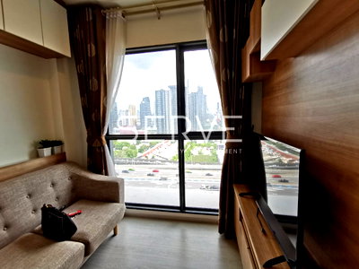 Condos for rent : 1 Bed Large Room High Fl. 15+ City View Fully furnished Condo Good Lacation Close To MRT Phra Ram 9  300 m.  @  Rhythm Asoke 2