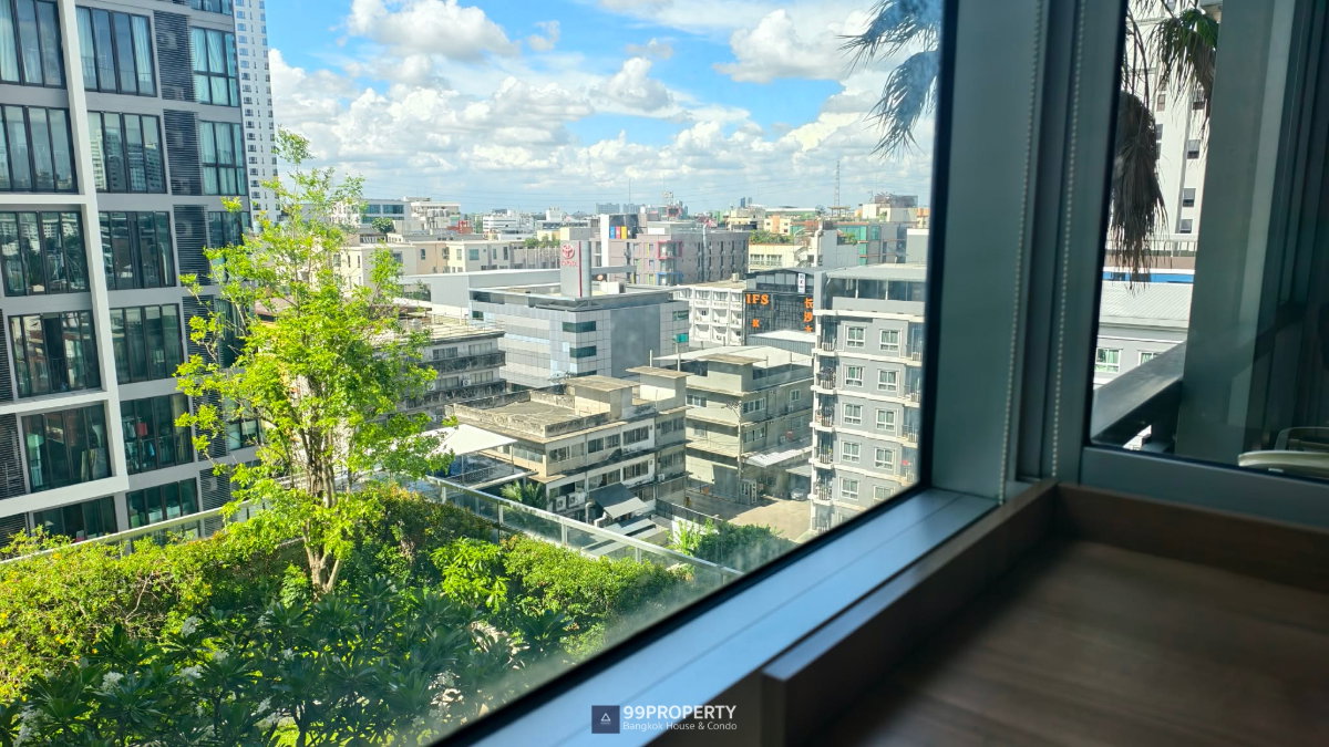 รูป ให้เช่า Rhythm Ratchada-Huaikhwang (ริธึม รัชดา-ห้วยขวาง) ห้องใหญ่ อยู่สบาย 🔰 ตกแต่งครบ พร้อมอยู่ - รูปที่ 10/27