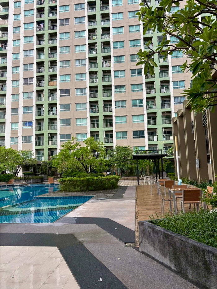 รูป ขายคอนโด Lumpini Park Rama 9–Ratchada ห้องริม ชั้นสูง วิวสวน แต่งครบ พร้อมเข้าอยู่ ใกล้ MRT พระราม 9 และ New CBD - รูปที่ 18/22