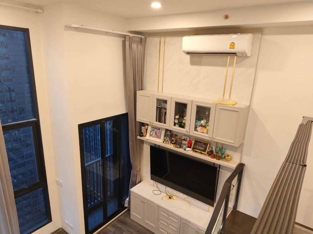 รูป 📢 [ให้เช่า] ✨ ไนท์บริดจ์ สเปซ พระราม 9 เพดานสูงพิเศษ สไตล์ Loft Duo Space ขนาด 40 ตร.ม. 1 ห้องนอน 1 ห้องน้ำ ชั้น 28 MRT พระราม 9  - รูปที่ 4/15