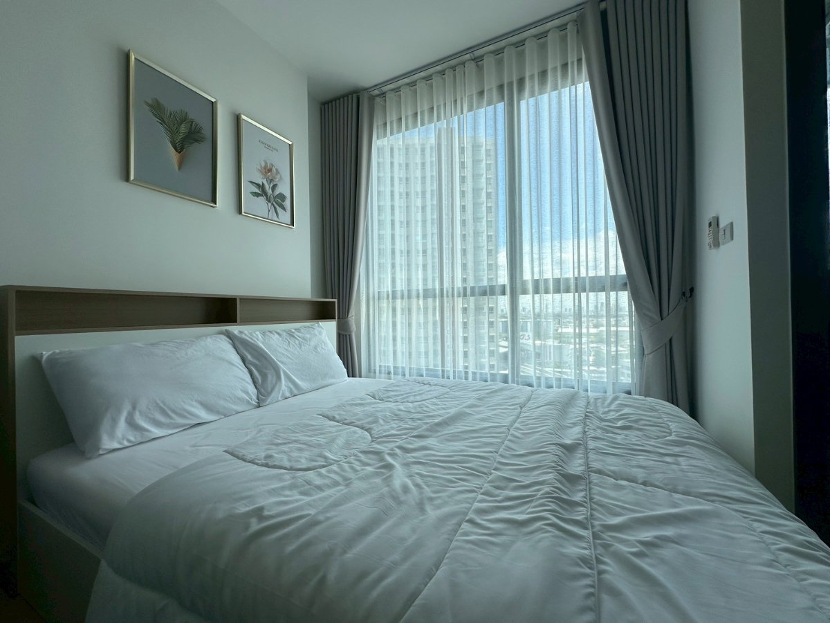 รูป 🛋️💗 ห้องสไตล์มินิมอล เฟอร์นิเจอร์และเครื่องใช้ไฟฟ้าครบ 💗🛋️The Rich Rama 9 - Srinakarin ID LINE: @471ovhib 📲 - รูปที่ 6/10