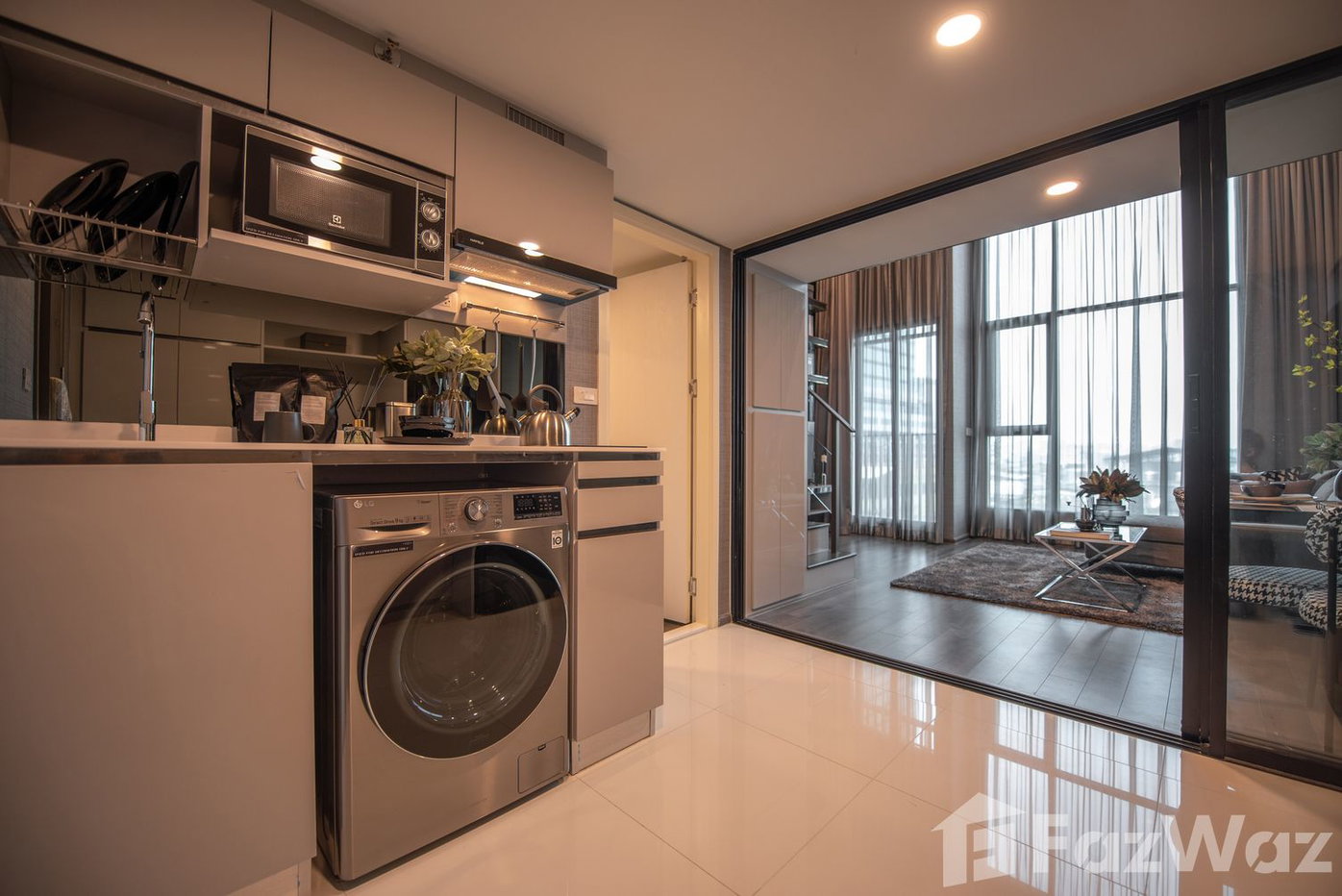 รูป ขาย คอนโด 1 ห้องนอน ในโครงการ ไนท์บริดจ์ สเปซ พระราม 9 6633428 - รูปที่ 3/8