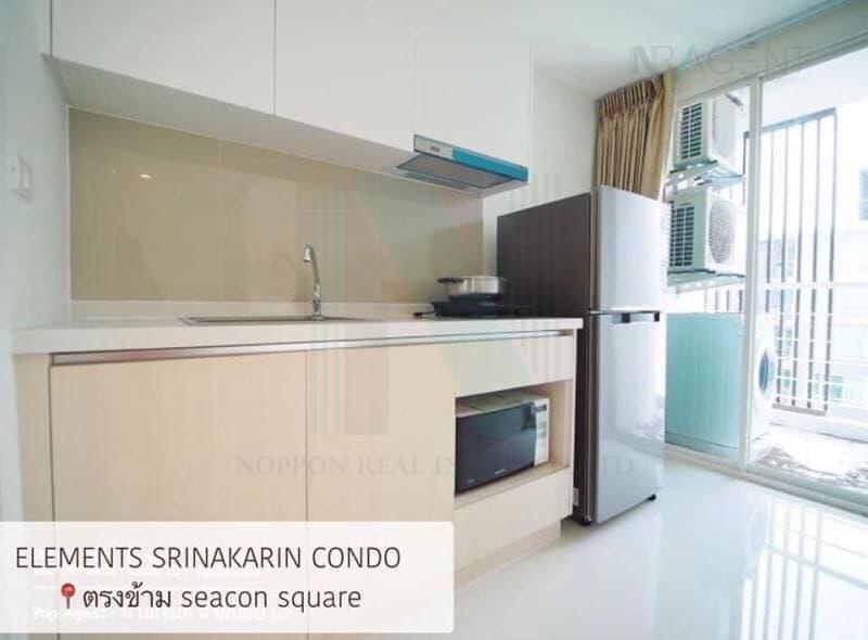 picture 🎉 For Rent Condo ELEMENTS SRINAKARIN Building 4, Floor 6,1 bed room, Room size 37.00 sqm - 7/8