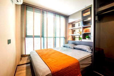 Condos for rent : 🚩 For Rent Condo ATMOZ PALACIO LADPRAO-WANGHIN Building C, Floor 3,1 bed room, Room size 27 sqm