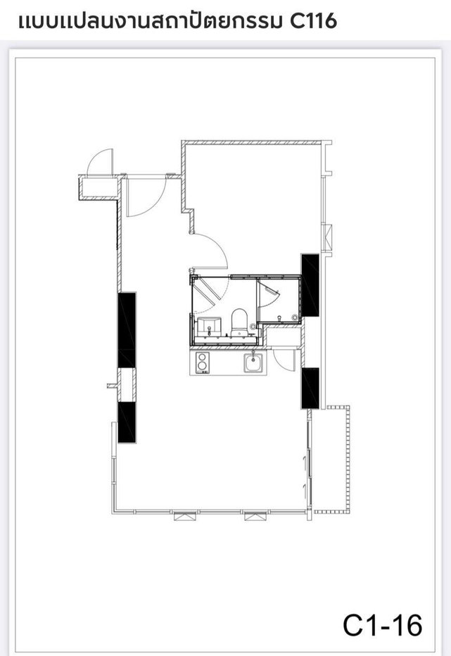 picture 100m To BTS Ha Yaek Lat Phrao | 1-BR Life Ladprao Valley (ID 2083158) - 10/10